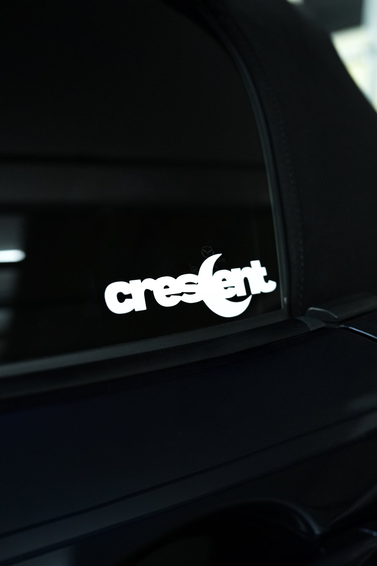 Crescent Sticker
