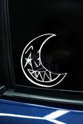 Crescent Moon Sticker